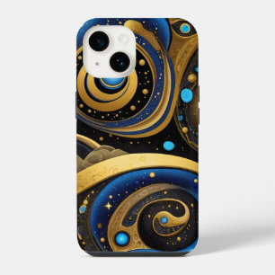Ancient symbols in vibrant colours iPhone 14 case