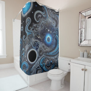 Ancient symbols pattern in vibrant Abstract Design Shower Curtain