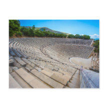 ancient theatre in Epidaurus, Argolis, Greece