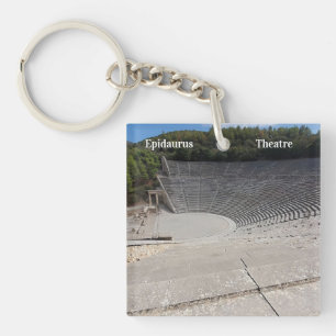 Ancient Theatre of Epidaurus Greece Key Ring