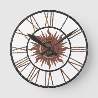 Ancient Time Keeping Wall Clock