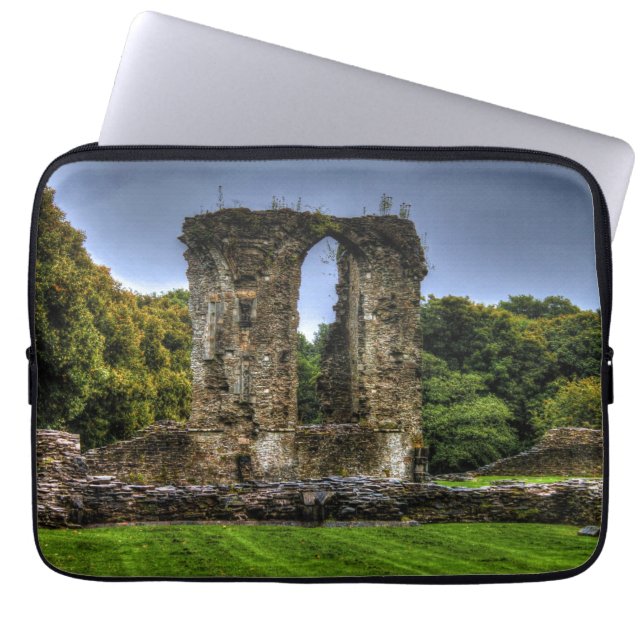 Ancient Tintern Abbey, Cistercian Monastery, Wales Laptop Sleeve (Front)