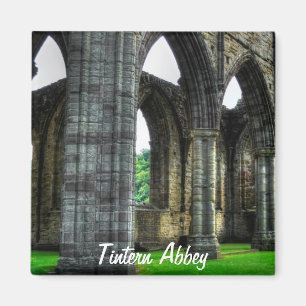 Ancient Tintern Abbey, Cistercian Monastery, Wales Magnet