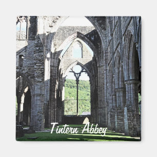Ancient Tintern Abbey, Cistercian Monastery, Wales Magnet