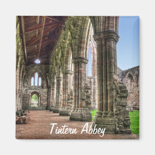 Ancient Tintern Abbey, Cistercian Monastery, Wales Magnet