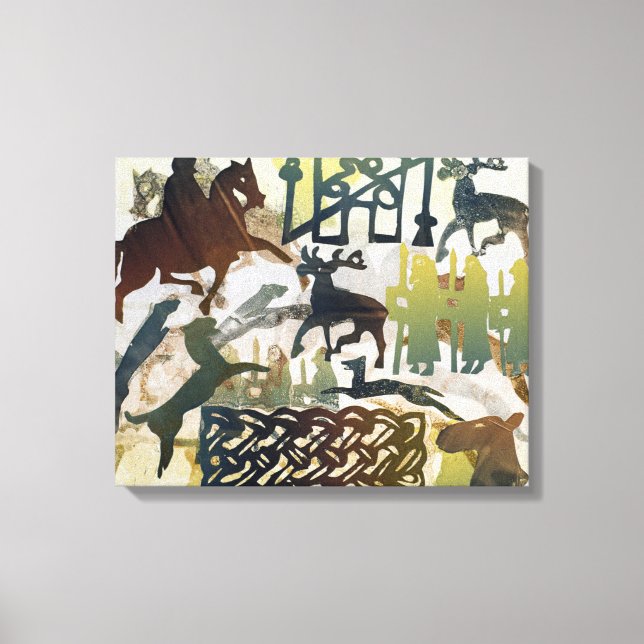 Ancient Travellers 1995 Canvas Print (Front)