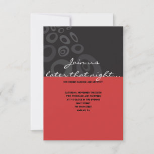 ANCIENT TREE Bar Bat Mitzvah Party Card