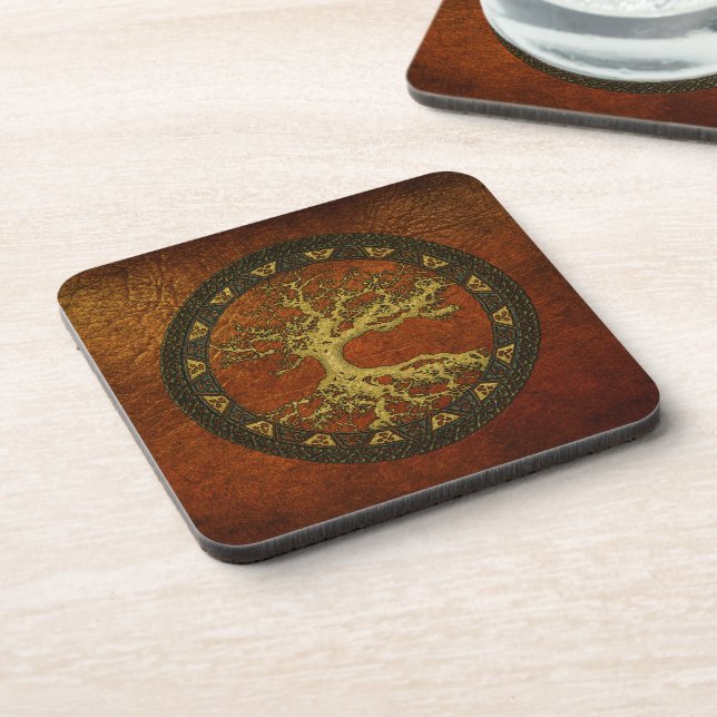 Ancient Tree of Life Coaster (Left Side)
