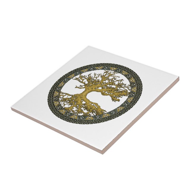 Ancient Tree of Life Tile (Side)
