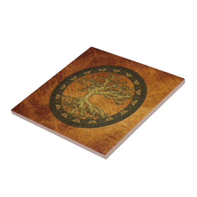 Ancient Tree of Life Tile (Side)