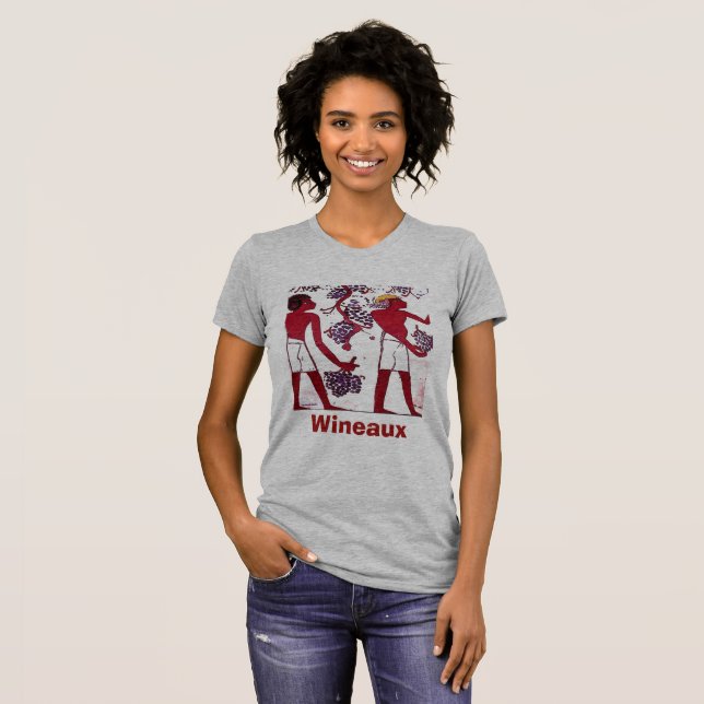 Ancient Vineyard, Wineaux, edit text T-shirt (Front Full)