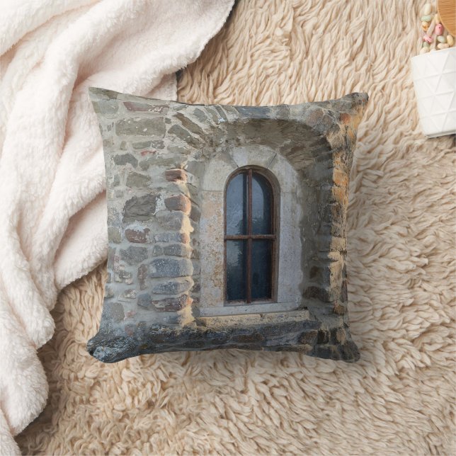 Ancient Window  Cushion (Blanket)