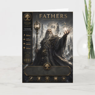 Ancient Wizard Father Card
