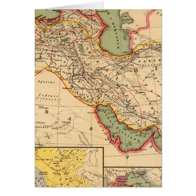 Ancient world empires of the Persians,Macedonians (Front)