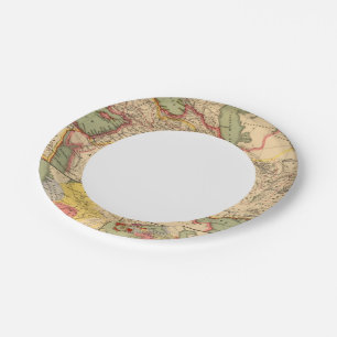 Ancient world empires of the Persians,Macedonians Paper Plate