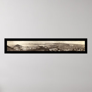 Ancon Amador Panama Photo 1930 Poster