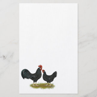 Ancona Chickens Stationery