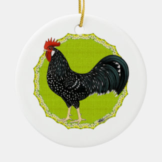 Ancona Rooster Ceramic Tree Decoration