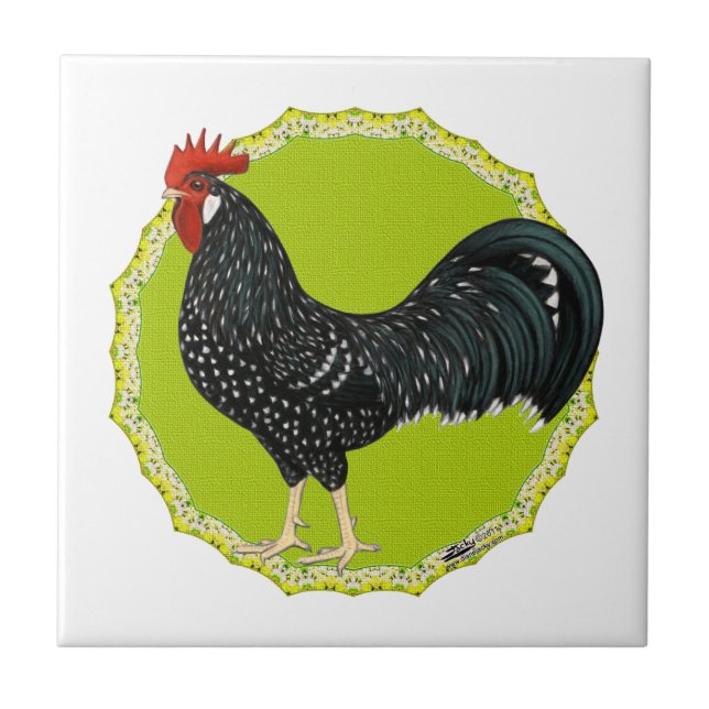 Ancona Rooster Tile (Front)