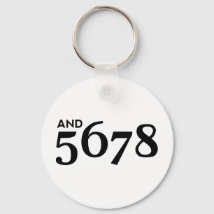 And 5678 key ring