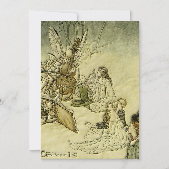 And a Fairy Song - Arthur Rackham (Front)