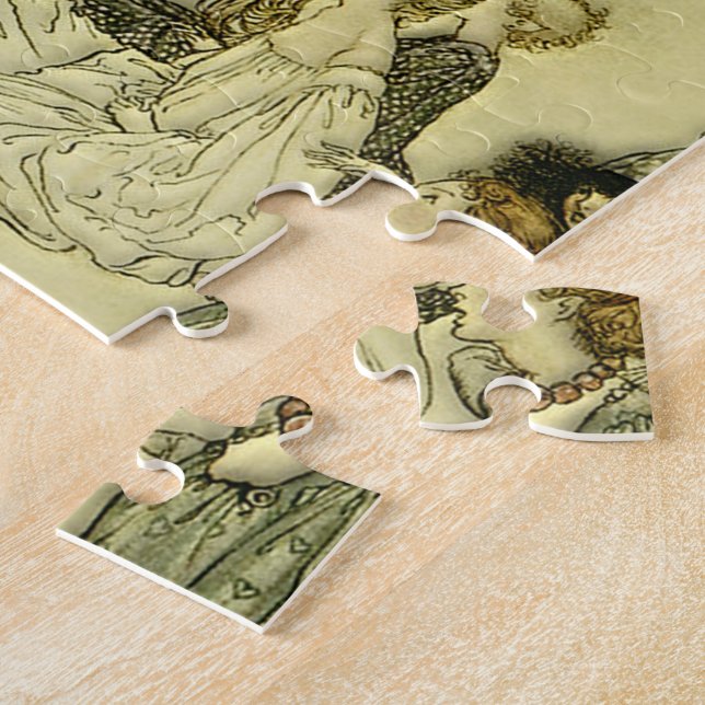 And a Fairy Song - Arthur Rackham Jigsaw Puzzle (Side)