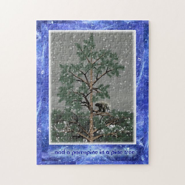 And A Porcupine In A Pine Tree Jigsaw Puzzle (Vertical)