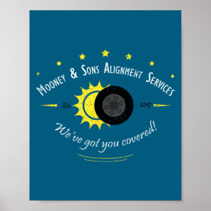 And Astronomy Science Fans Solar Eclipse Poster