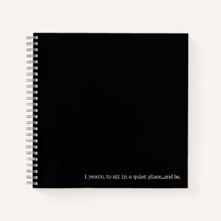 "...and be." Speciality Spiral Poetry Journal