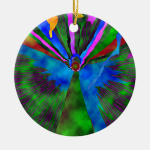 And behold the Angel of the Lord... Ceramic Tree Decoration