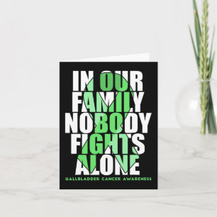And Bile Duct Cancer Awareness Supporter Fighter Card