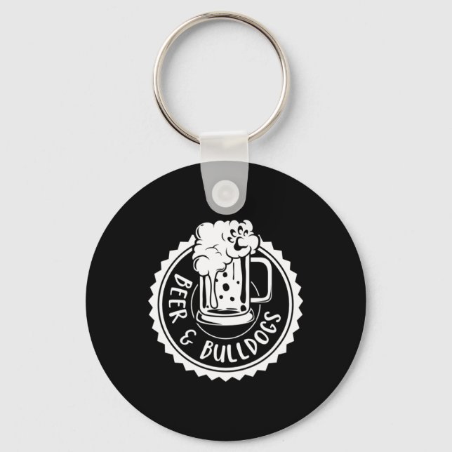 And Bulldogs - Bulldog  Key Ring (Front)