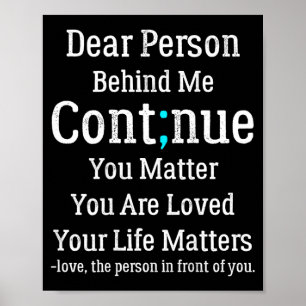 And Depression Awareness Design Poster