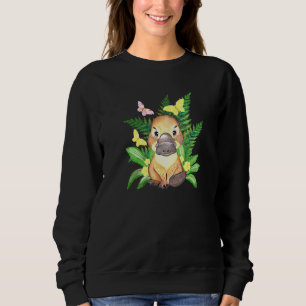And Famous Platypus Animal Of Australia Cute Anima Sweatshirt