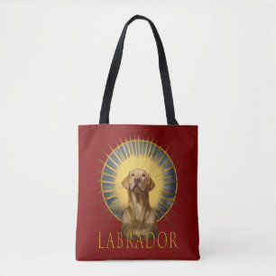 And God sent a Labrador Funny art Tote Bag