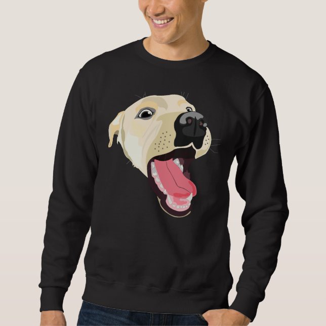 And Happy Labrador! Sweatshirt (Front)