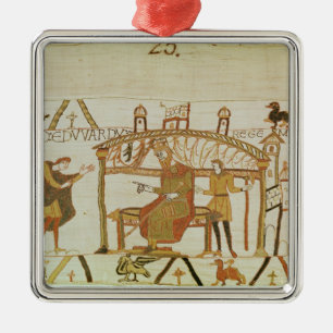 And he comes before King Edward Metal Tree Decoration