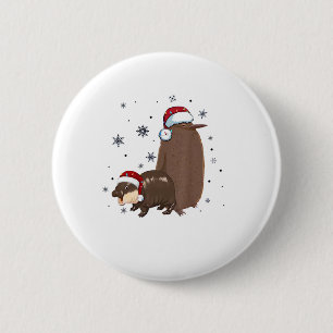 and Hippo Long Sleeve T-Shirt 6 Cm Round Badge