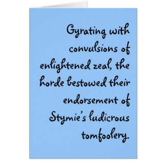 And how was your day?