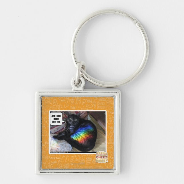 And I can poop dem too. Key Ring (Front)