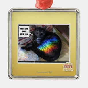 And I can poop dem too. Metal Tree Decoration