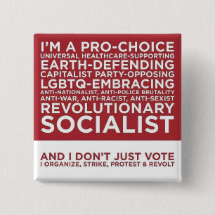 And I don't just vote 15 Cm Square Badge