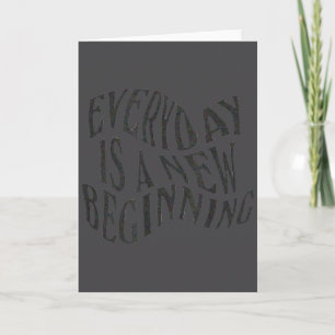 And Inspirational Motivational Quote Card