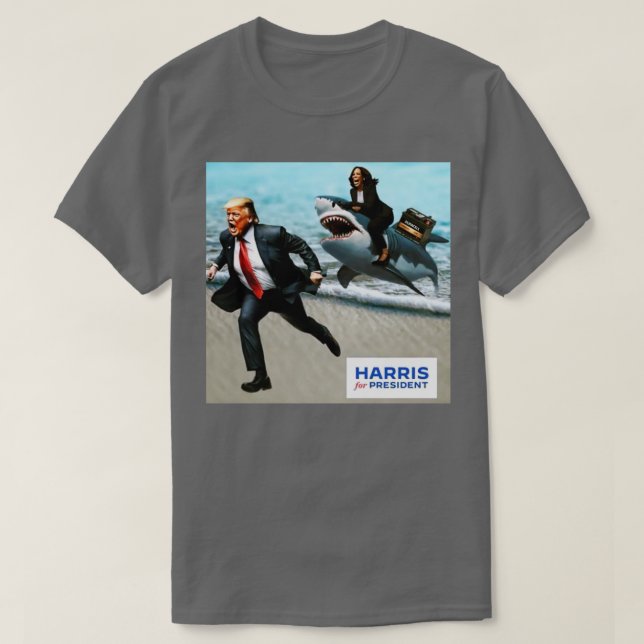 And Kamala  Laugh Again  For Hat T-Shirt (Design Front)