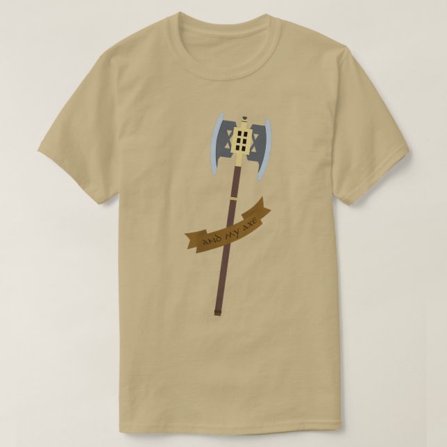 And my Axe 4 T-Shirt (Design Front)