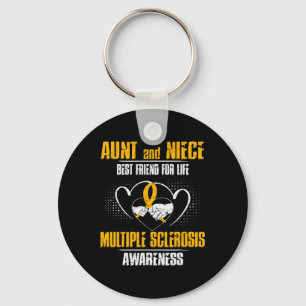 And Niece Best Friend Of Life Multiple Sclerosis  Key Ring