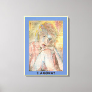 AND NOW? CANVAS PRINT