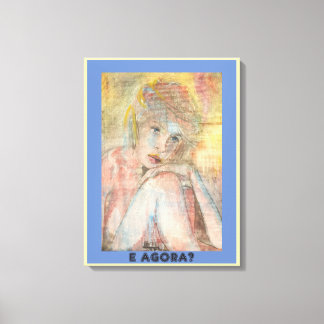 AND NOW? CANVAS PRINT