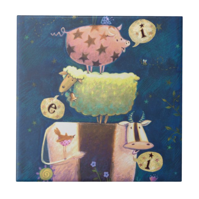 And On This Farm Tile (Front)