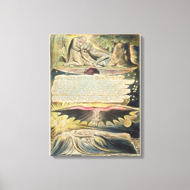 'And One Stood Forth...', plate 37 from 'Jerusalem Canvas Print (Front)